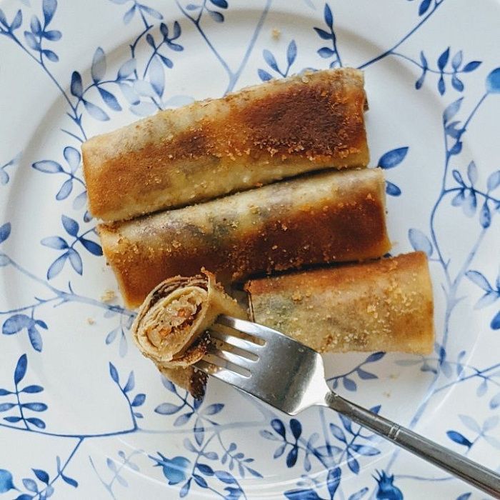 Блинчики с капустой и морковью, Австралийский Хутор