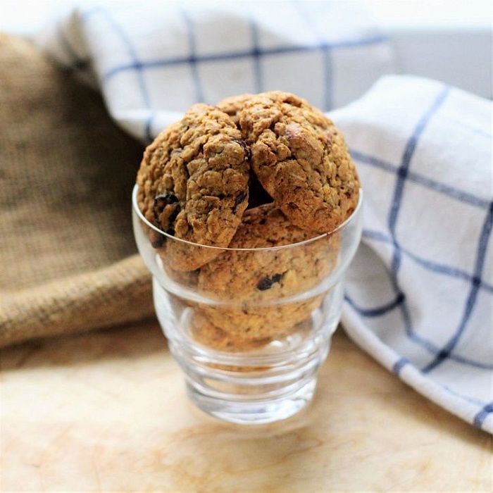 Печенье Овсяное Миндаль-Клюква, Polba