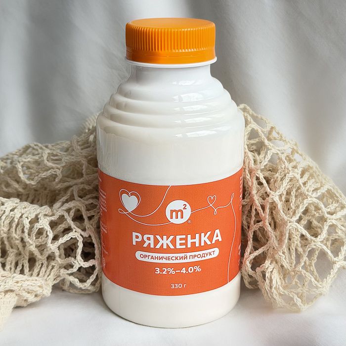 Ряженка 3,2%, ОРГАНИК, ферма М2