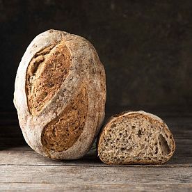 Хлеб Цельнозерновой с семенами льна БИО, Polba