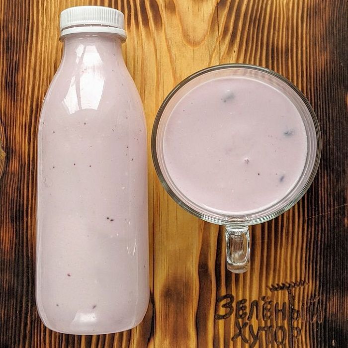 Йогурт с черникой от Сергея Филиппова