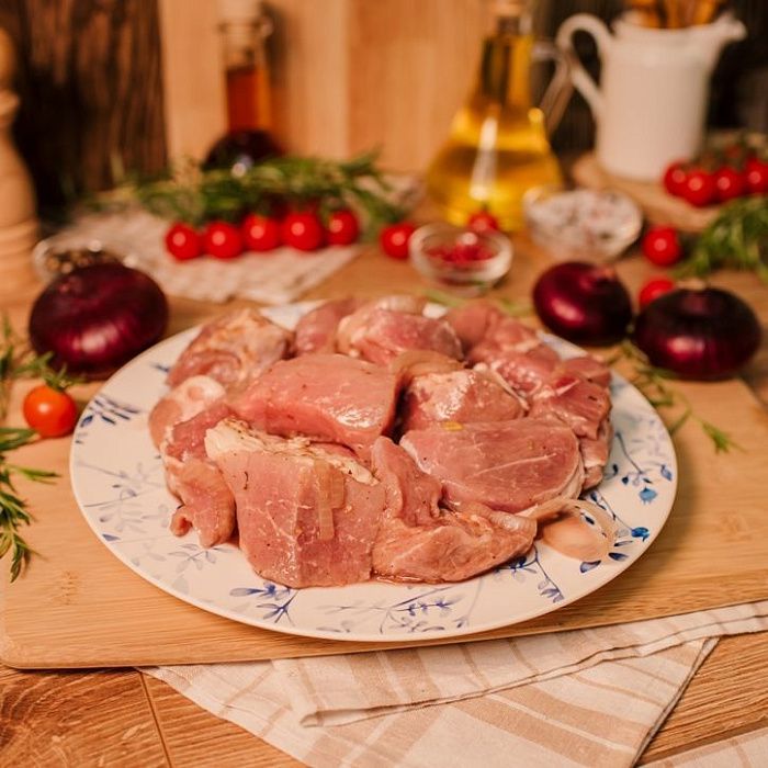 Шашлык свиной, ферма Стаса Кузьмича